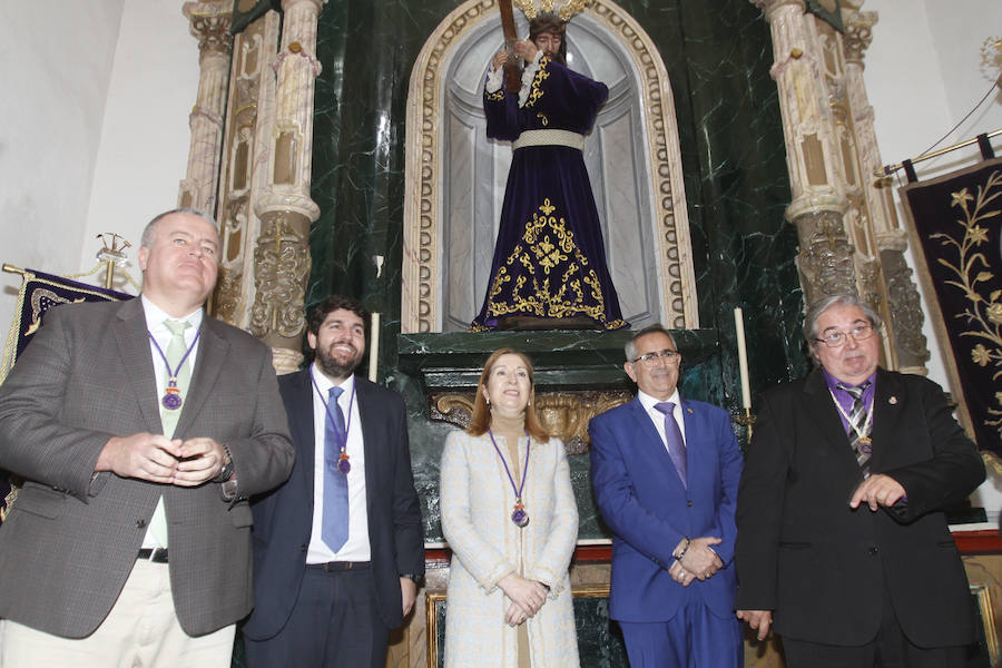 La presidenta del Congreso de los Diputados ha hecho estas declaraciones en referencia a la huida de la dirigente de ERC Marta Rovira. Pastor ha sido nombrada madrina de honor de la cofradía de Nuestro Padre Jesús Nazareno