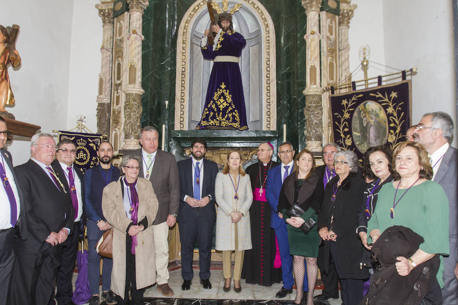 La presidenta del Congreso de los Diputados ha hecho estas declaraciones en referencia a la huida de la dirigente de ERC Marta Rovira. Pastor ha sido nombrada madrina de honor de la cofradía de Nuestro Padre Jesús Nazareno