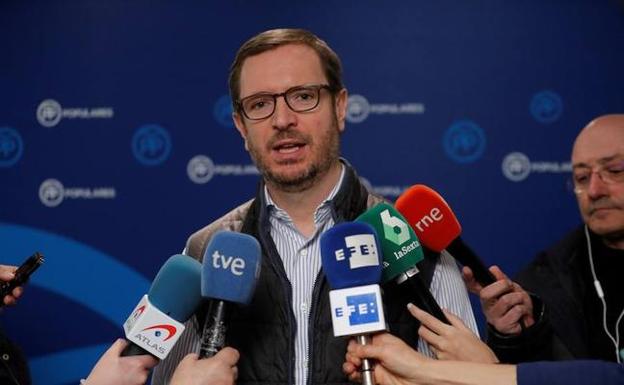 El vicesecretario de Política Social y Sectorial del PP, Javier Maroto.