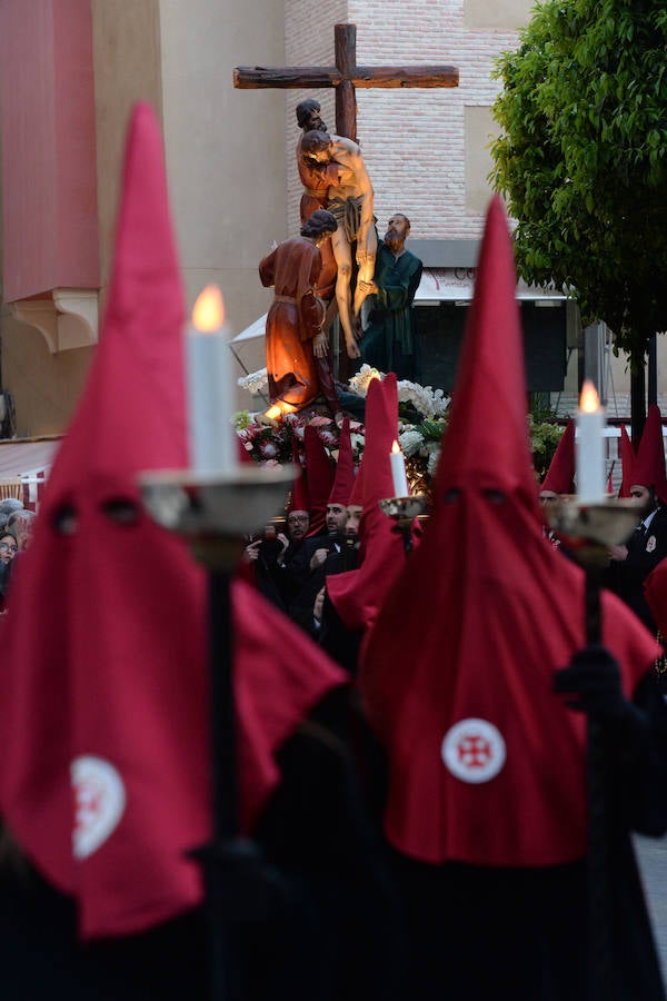 Procesionaron Los Servitas, el Santo Sepulcro y la Cofradía del Cristo de la Misericordia