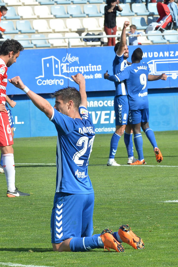 Los de Fabri se llevan el triunfo tras 16 jornadas sin vencer y dan, al fin, una pequeña alegría a su sufrida afición