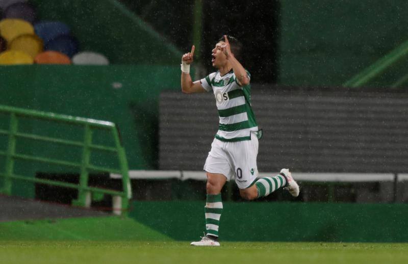 Las mejores ilustraciones del partido de vuelta de cuartos de final de la Liga Europa entre el Sporting de Portugal y el Atlético de Madrid, en el José Alvalade lisboeta.