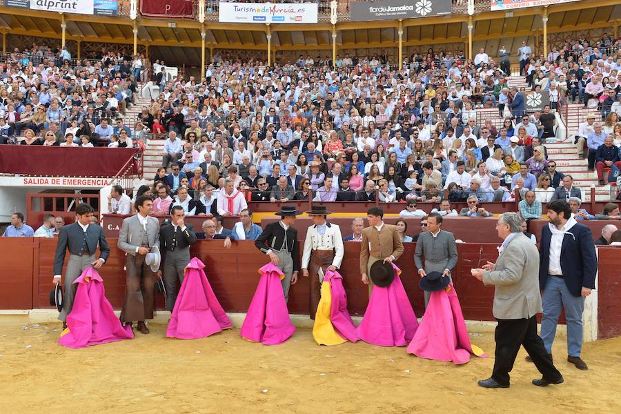 El festival solidario de Murcia volvió a ser un éxito, con trece orejas, dos rabos y mucho público