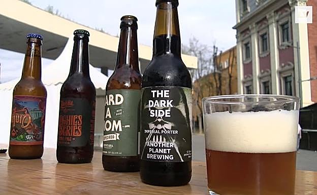 Cuatro cervezas seleccionadas que podrán degustarse en el evento.