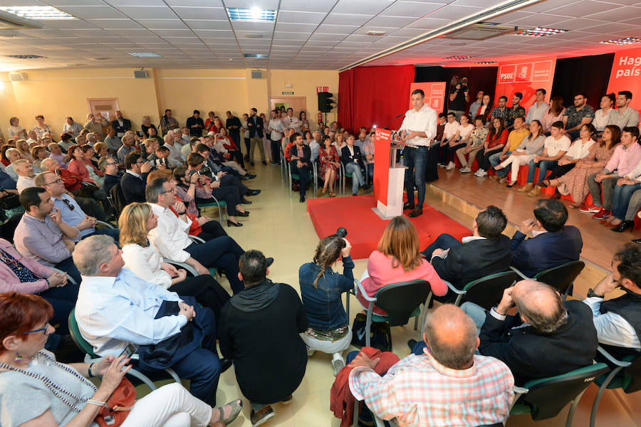 El secretario general del PSOE afirma que «El Tajo-Segura seguirá teniendo su papel mientras haya agua disponible»