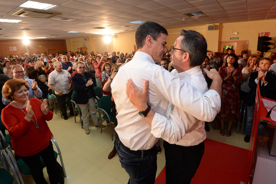 El secretario general del PSOE afirma que «El Tajo-Segura seguirá teniendo su papel mientras haya agua disponible»