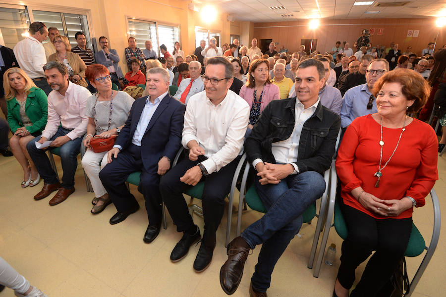 El secretario general del PSOE afirma que «El Tajo-Segura seguirá teniendo su papel mientras haya agua disponible»