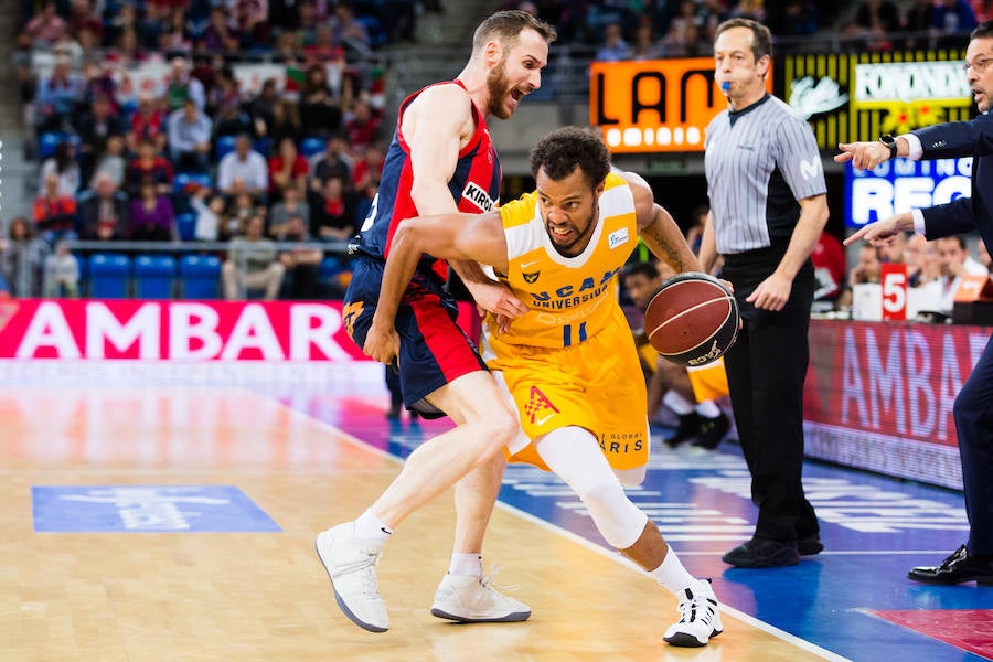 Una gran remontada del equipo de Ibon Navarro quedó en nada cuando no se pitó una clara falta a Clevin Hannah en el triple que buscaba la victoria