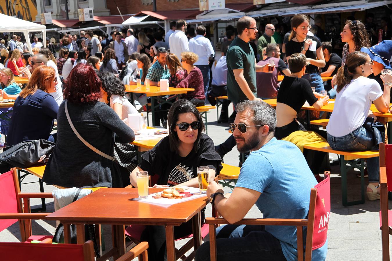 El Festival de la Cerveza puso ayer su punto y final a cuatro días de fiesta y diversión en la plaza de la Universidad de Murcia