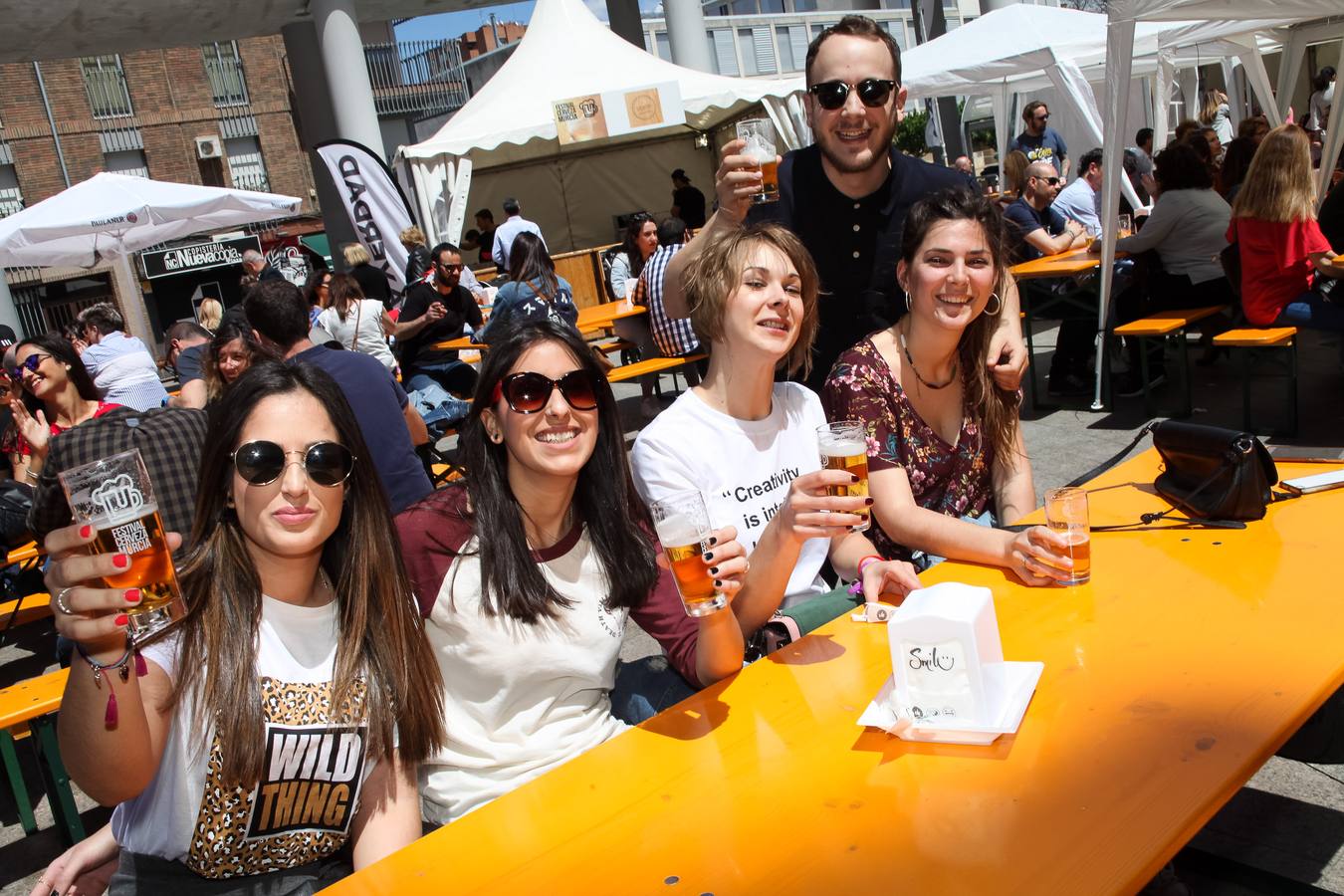 El Festival de la Cerveza puso ayer su punto y final a cuatro días de fiesta y diversión en la plaza de la Universidad de Murcia