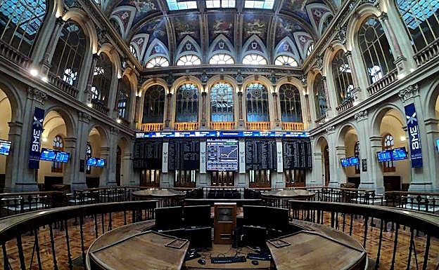 Sede de la Bolsa de Madrid. 