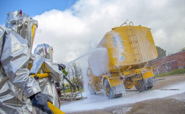 Imagen principal - Demostración del sistema español que elimina la contaminación del aire.