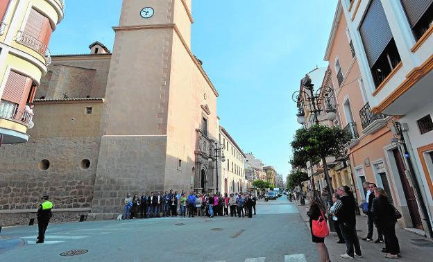 Campanadas de duelo a la misma hora del terremoto