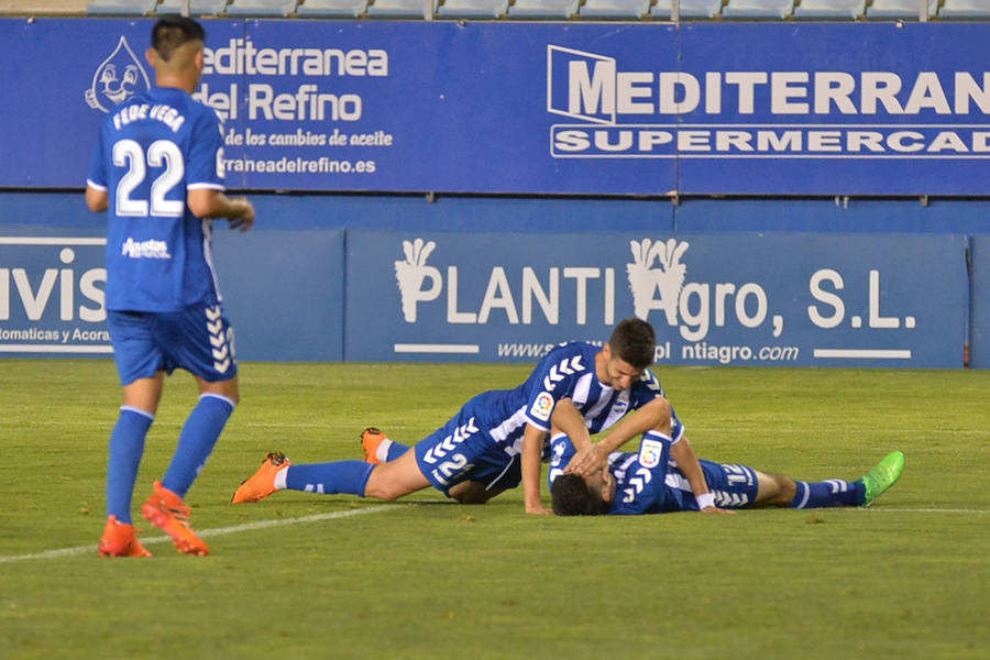 El equipo de Fabri, ya descendido, sorprende al Numancia en el Artés Carrasco con goles de Carlos Gutiérrez, en propia puerta, y Nando.