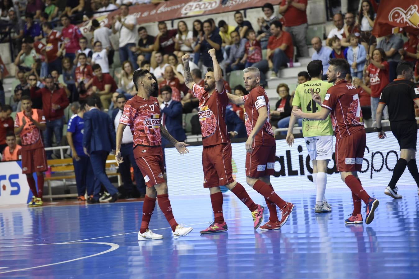 Los de Duda hicieron un partido brillante en el que consiguieron desarbolar a un Palma que nunca pudo con la intensidad del equipo de Murcia