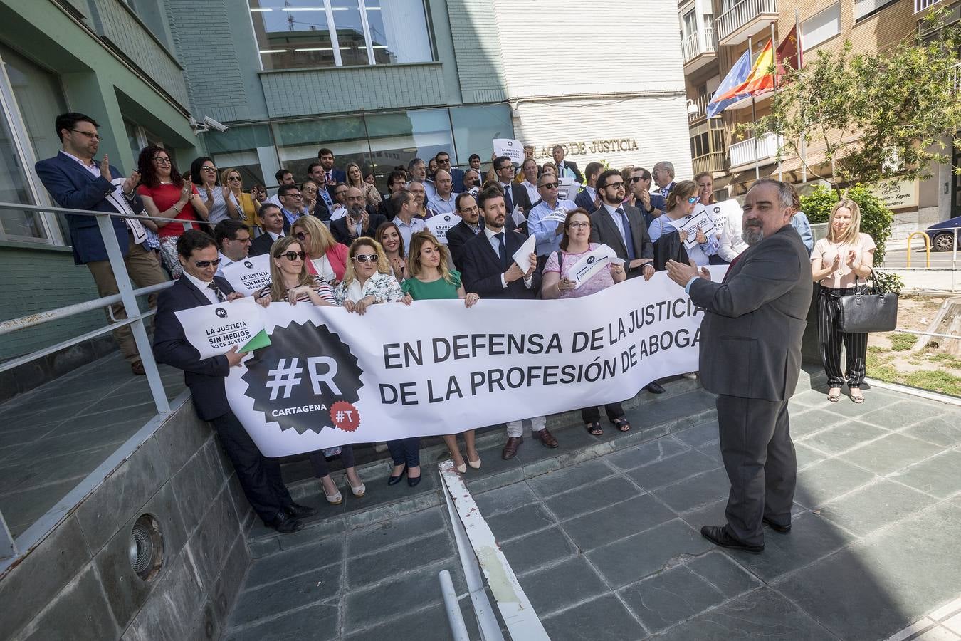 El seguimiento de las protestas ha sido del «95%, todos salvo el juzgado de Familia, Violencia de Género y el de guardia