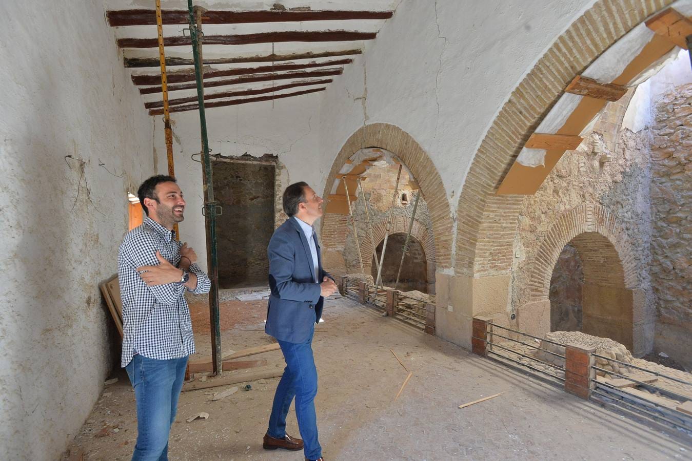 El complejo hidráulico, del siglo XVIII y abandonado desde los terremotos, será restaurado y podrá visitarse como museo