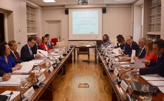 Reunión del Consejo de Administración de la sociedad Murcia Alta Velocidad.