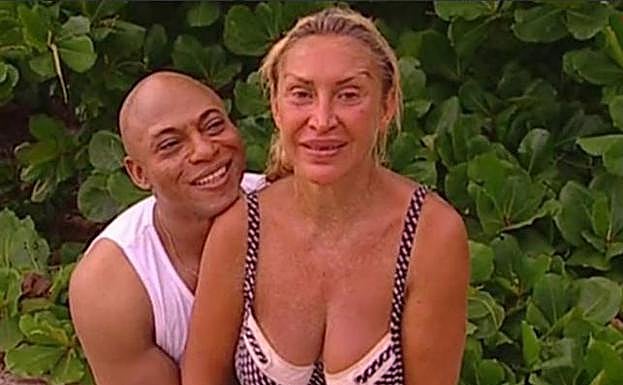 El apasionado reencuentro de Raquel Mosquera con su marido Isi