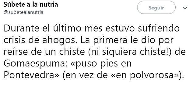 Homenaje a la vida y al humor en Twitter: «Cierra, que se va el cáncer»