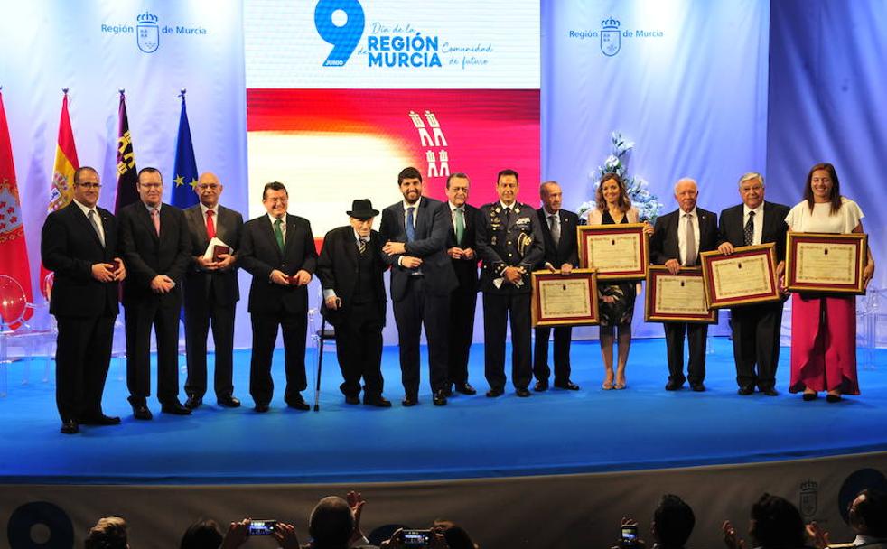 Imagen del acto institucional del Día de la Región. 