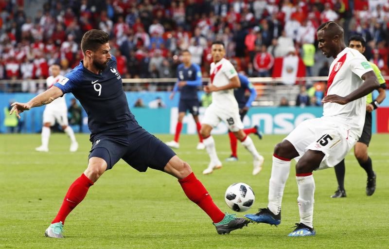 Fotos: Las imágenes del Francia - Perú del Mundial de Rusia 2018