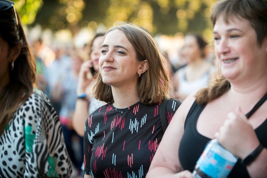 La concentración ha finalizado en Murcia con una marcha por las calles del centro.