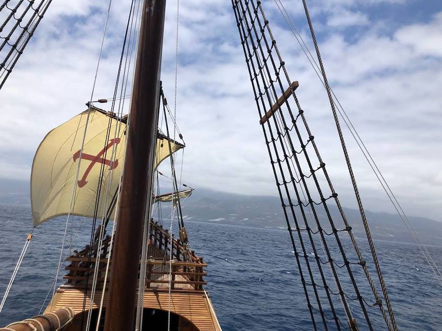 El puerto cartagenero será la tercera escala veraniega del navío, reproducción de la nave capitaneada por el marinero genovés y con la que este descubrió América