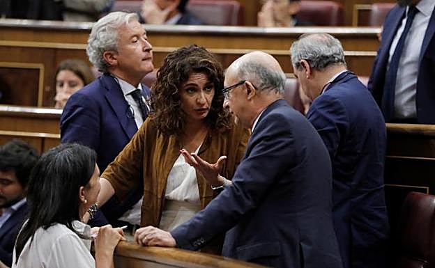 La ministra de Hacienda, María Jesús Montero.