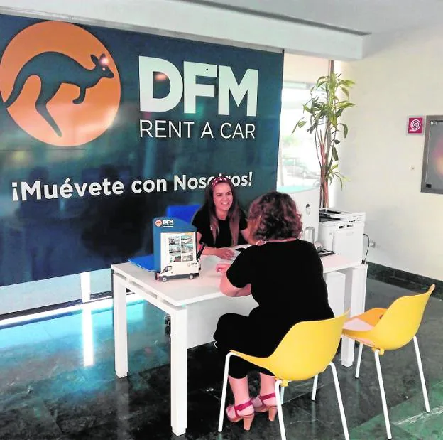 DFM Rent a Car ya cuenta con unas nuevas instalaciones operativas en el Hotel Thalasia. DFM
