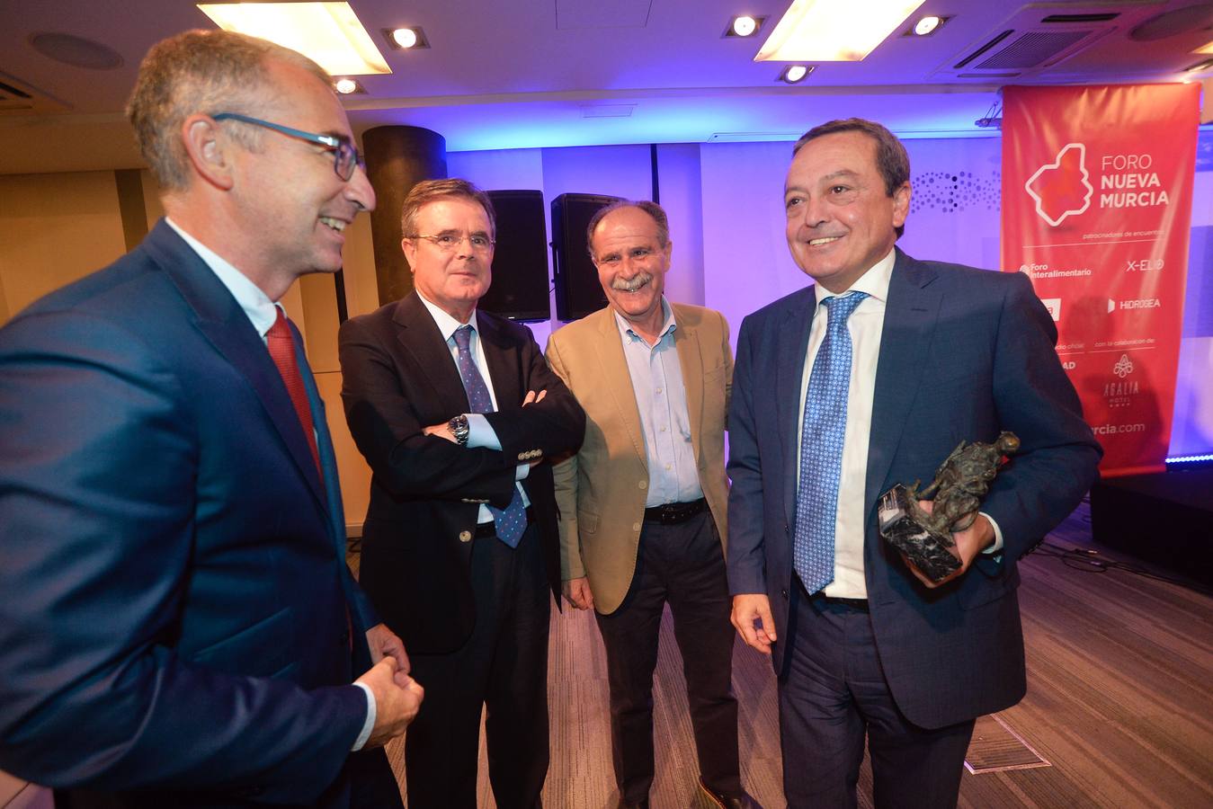 Entre los premiados se encuentran Croem, Vuelta Ciclista a España, Ucam, Ayuntamiento de Murcia, Asaja, Encarna Guillén, Daniel Mazón y El Pozo Alimentación