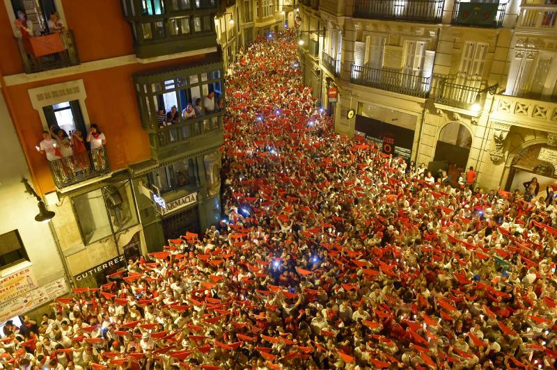 El 'Pobre de Mí' despide un año más las fiestas de San Fermín