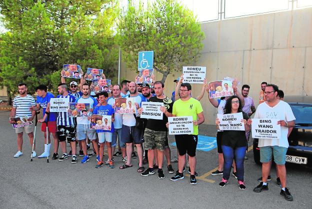 Protesta sin protestantes del Lorca FC