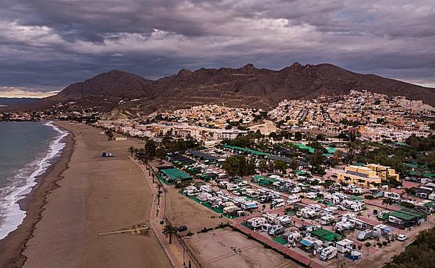 Primera línea de playa en Bolnuevo (Mazarrón).