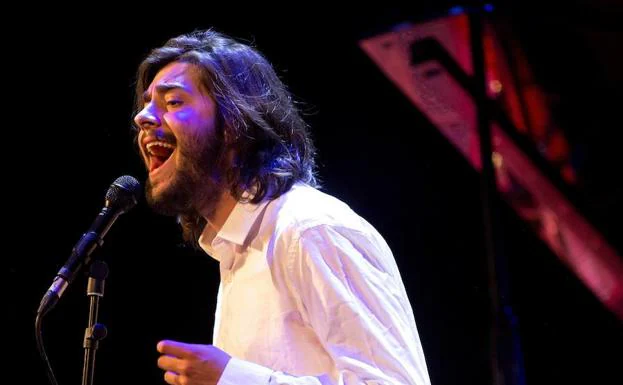 Salvador Sobral, en un concierto en Málaga este verano.