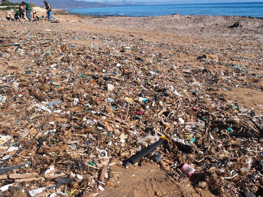 El parque regional Cabo Cope-Puntas de Calnegre es el tramo costero del país más contaminado por residuos plásticos