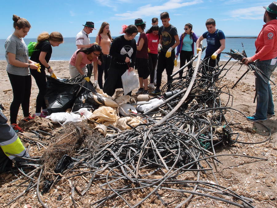 El parque regional Cabo Cope-Puntas de Calnegre es el tramo costero del país más contaminado por residuos plásticos