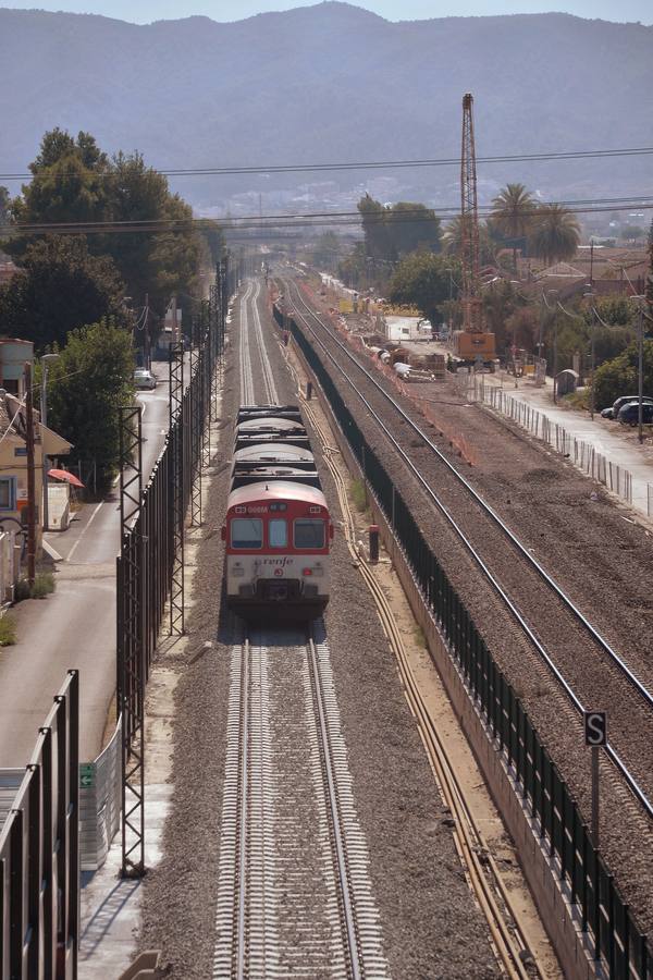 Esta fase de los trabajos se enmarca en las obras de soterramiento de la estación, Barriomar y Nonduermas, que junto a las de los tramos Nonduermas-Sangonera y Sangonera-Lorca serán licitadas próximamente