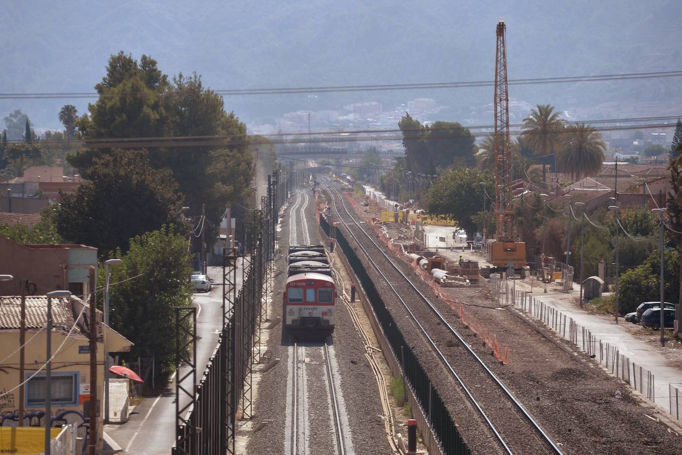 Esta fase de los trabajos se enmarca en las obras de soterramiento de la estación, Barriomar y Nonduermas, que junto a las de los tramos Nonduermas-Sangonera y Sangonera-Lorca serán licitadas próximamente