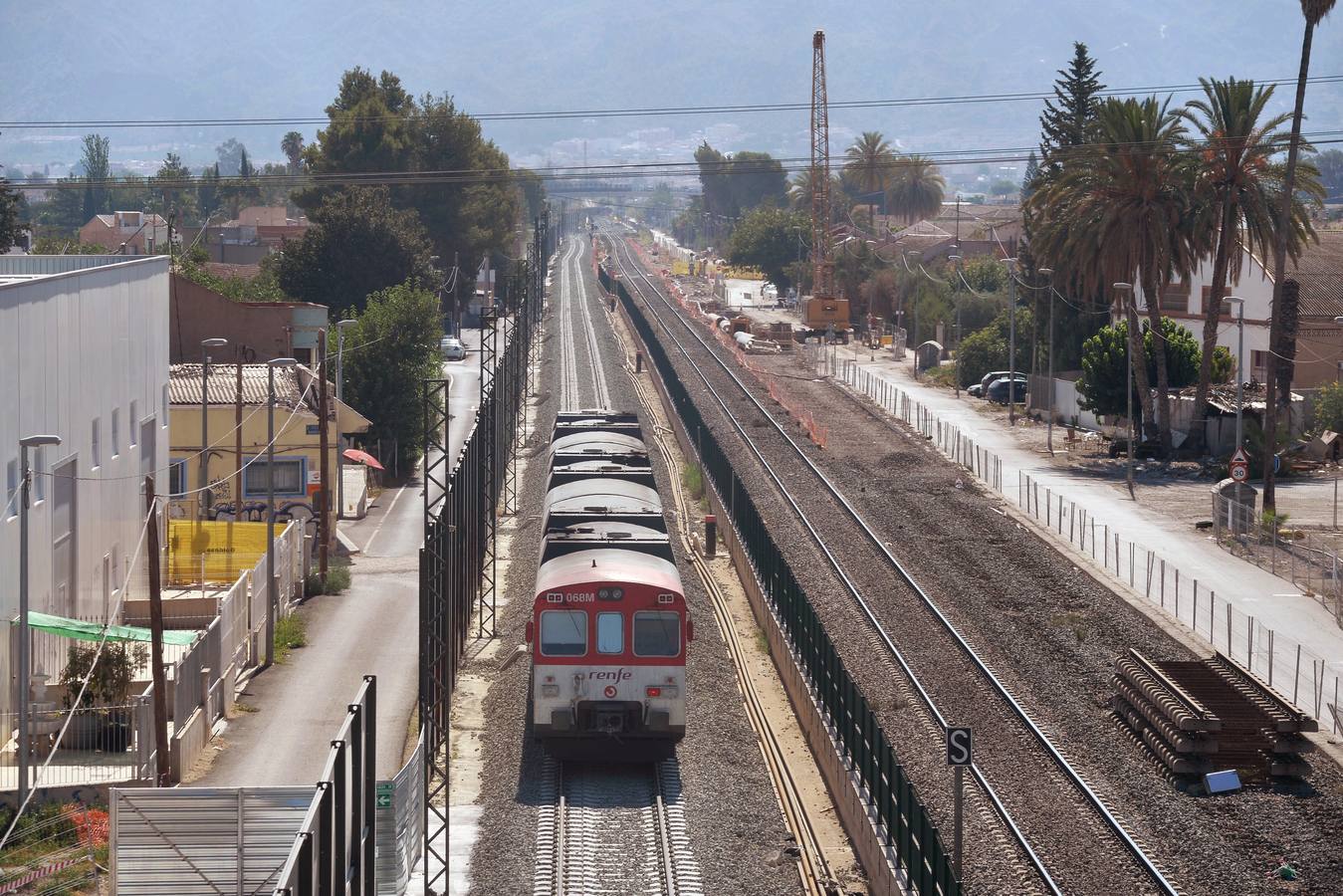 Esta fase de los trabajos se enmarca en las obras de soterramiento de la estación, Barriomar y Nonduermas, que junto a las de los tramos Nonduermas-Sangonera y Sangonera-Lorca serán licitadas próximamente