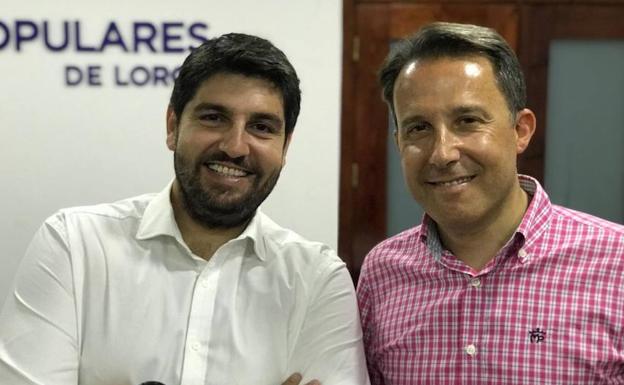 Fernando López Miras y Fulgencio Gil. 