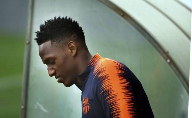 El colombiano Yerry Mina. 