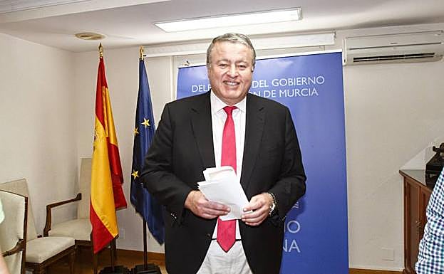 Francisco Bernabé, durante su etapa como delegado del Gobierno.