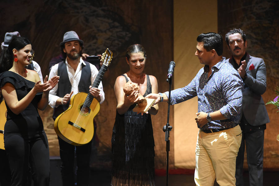 La bailaora ofrece una actuación en el Auditorio Parque Almansa tras recibir el premio del 49 Festival Internacional de Teatro, Música y Danza de San Javier.