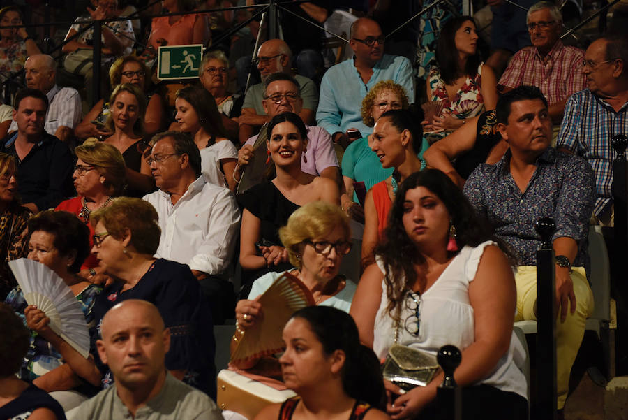 La bailaora ofrece una actuación en el Auditorio Parque Almansa tras recibir el premio del 49 Festival Internacional de Teatro, Música y Danza de San Javier.