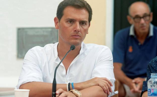 El presidente de Ciudadanos, Albert Rivera.