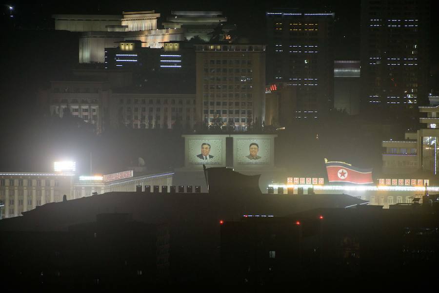 Corea del Norte celebrará con un impactante desfile el 70 aniversario de su fundación. El acto, que se espera toda una demostración del régimen, será el domingo y las calles ya empiezan a prepararse durante los días previos.