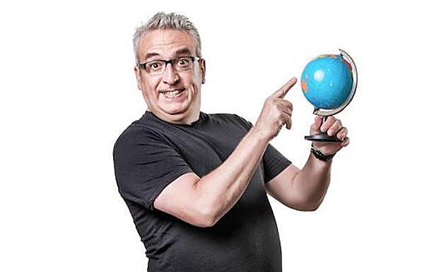 El cómico Leo Harlem.