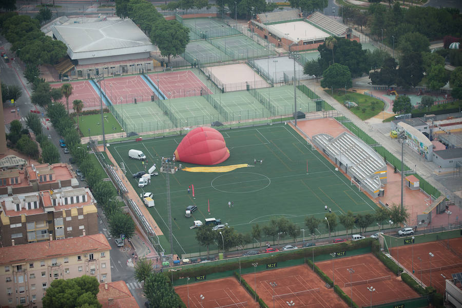 La iniciativa se ha puesto en práctica por primera vez este sábado con motivo de la Feria de Murcia