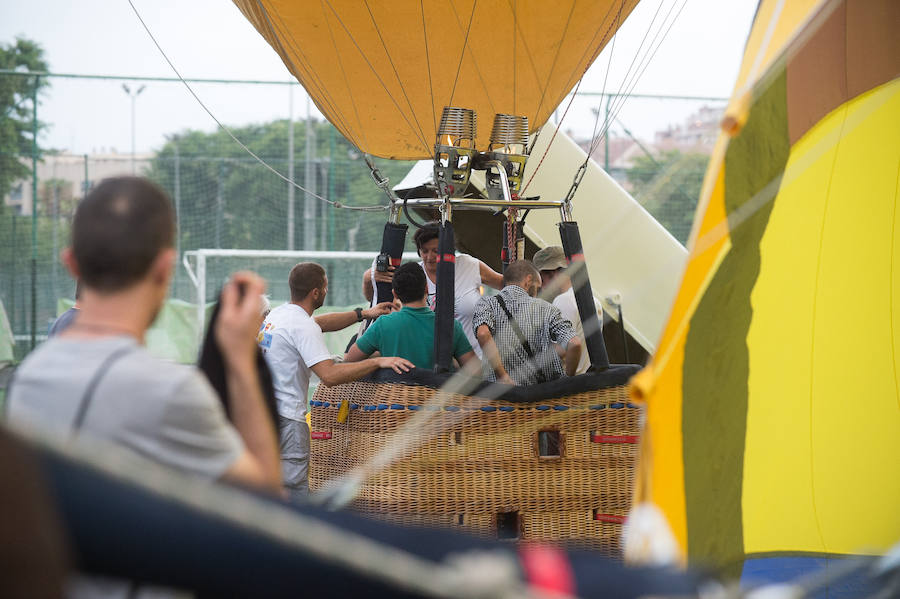 La iniciativa se ha puesto en práctica por primera vez este sábado con motivo de la Feria de Murcia